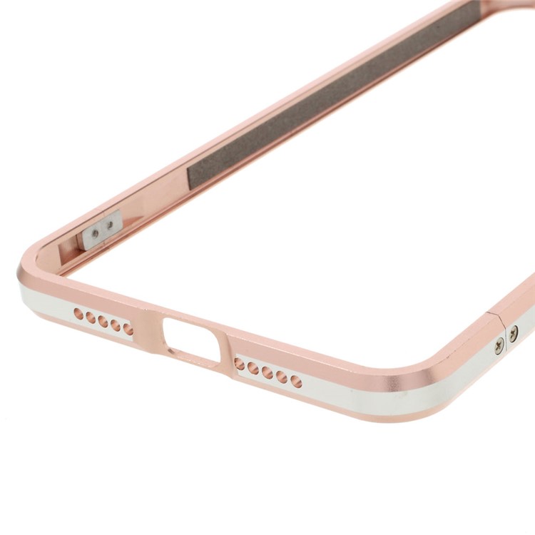 Aluminum Alloy Bumper Shell Cover for LeEco Le Max 2 with Strap + Screw Kit - Rose Gold-6