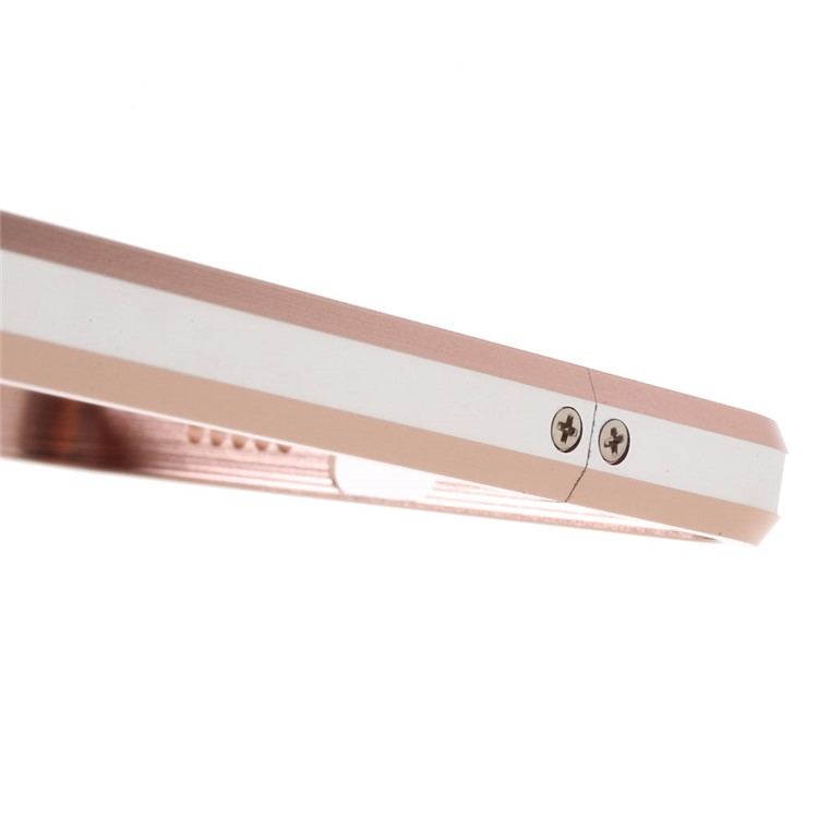Aluminum Alloy Bumper Shell Cover for LeEco Le Max 2 with Strap + Screw Kit - Rose Gold-8