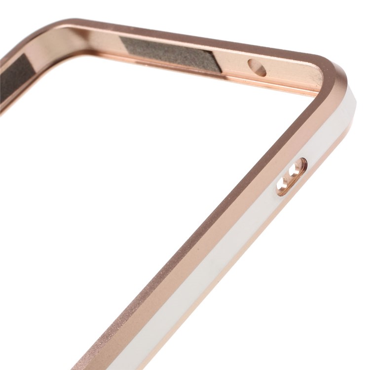 Aluminum Alloy Bumper Phone Case for LeEco Le Max 2 with Strap + Screw Kit - Champagne Gold-5