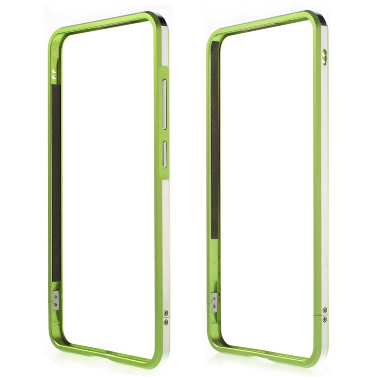 Aluminum Alloy Bumper Protective Case for LeEco Le Max 2 with Strap + Screw Kit - Green-1