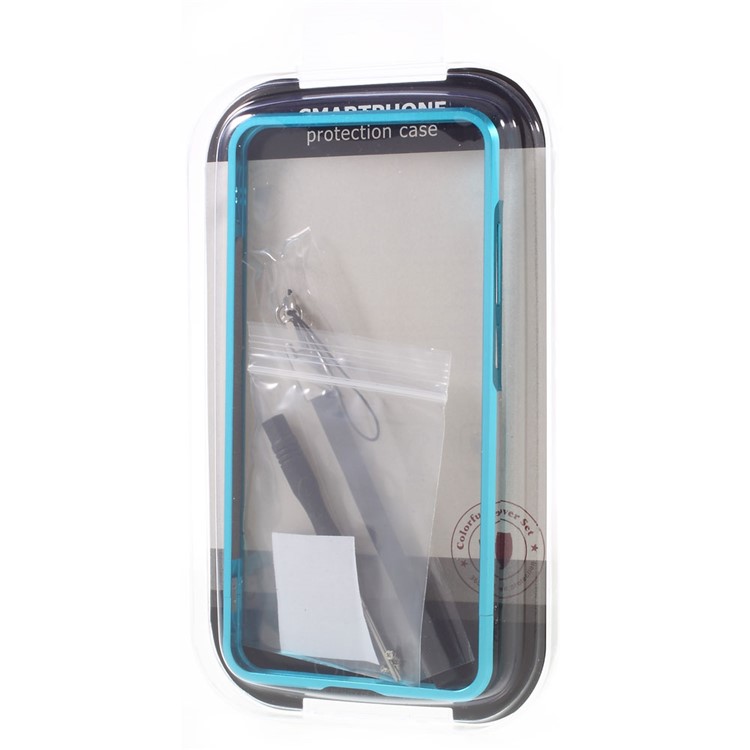 Aluminum Alloy Bumper Protector Cover for LeEco Le Max 2 with Strap + Screw Kit - Blue-10