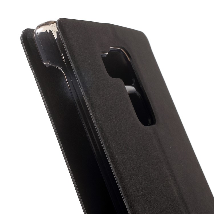 PU Leather Folio Phone Case for Vernee Apollo Lite - Black-8