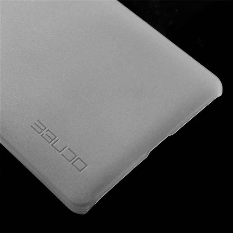 Matte Hard Plastic Case for Bluboo Maya Max - Transparent-4
