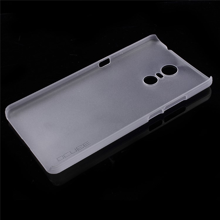 Matte Hard Plastic Case for Bluboo Maya Max - Transparent-5
