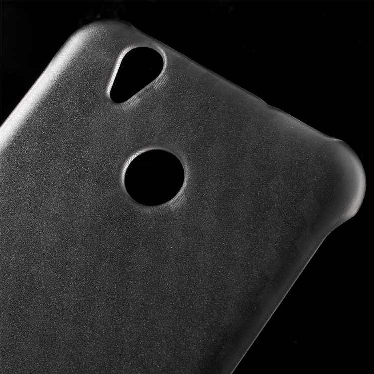 Matte 3D Hexagon Pattern PC Hard Cover for Oukitel U7 Plus - Grey-3
