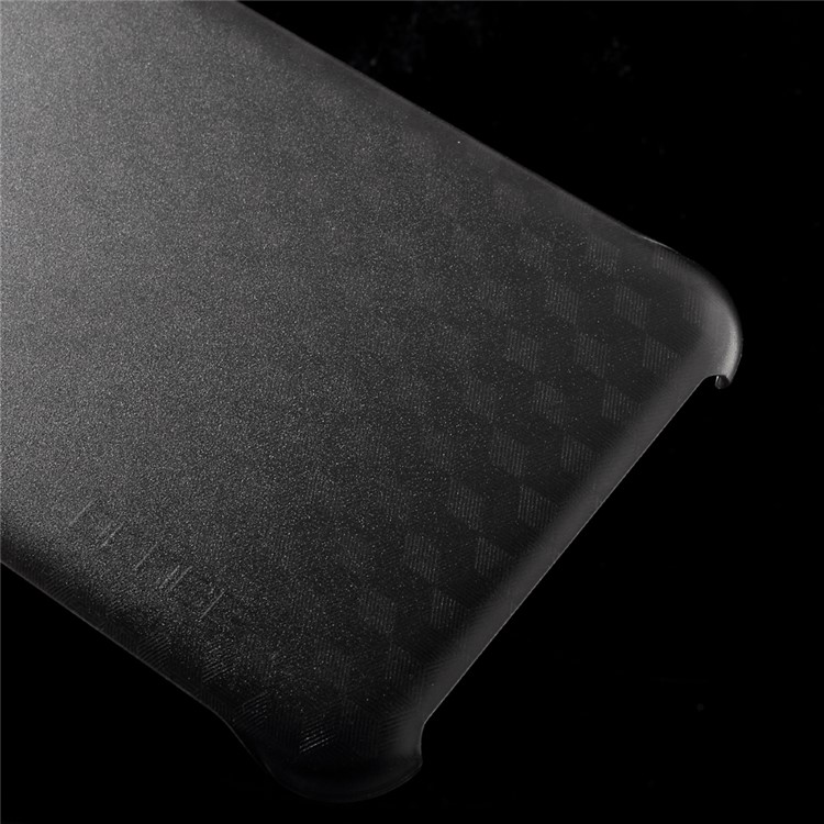 Matte 3D Hexagon Pattern PC Hard Cover for Oukitel U7 Plus - Grey-4