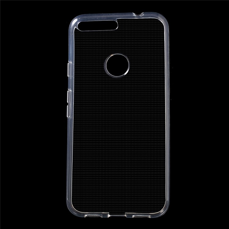 Glossy Soft TPU Case Cover for Google Pixel XL - Transparent-1