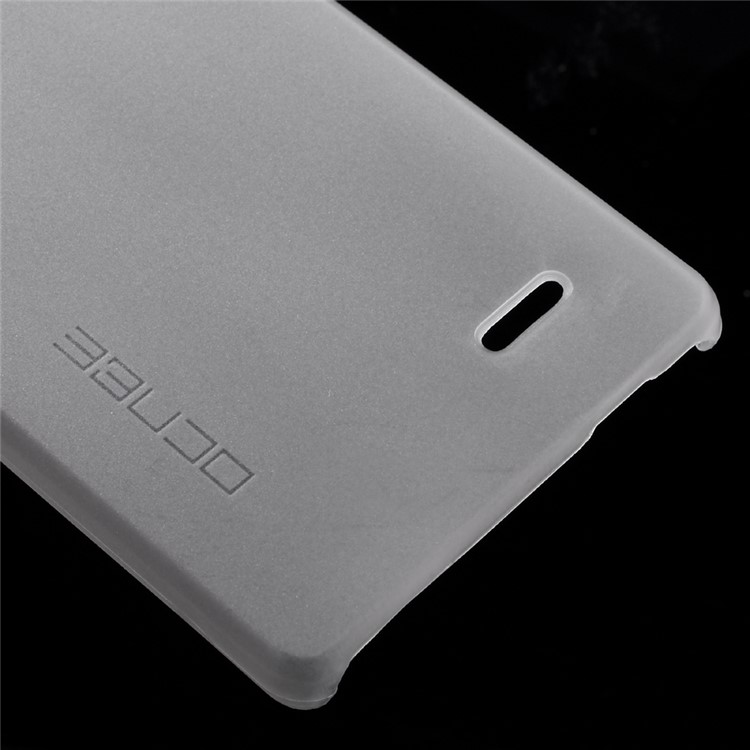 Light Hard Plastic Shell Cover for Oukitel C4 - Transparent-4
