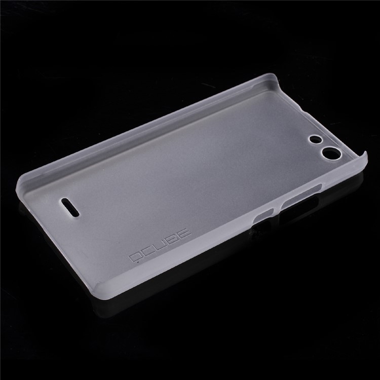 Light Hard Plastic Shell Cover for Oukitel C4 - Transparent-5