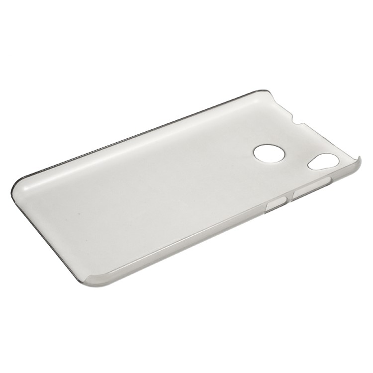 Matte 3D Hexagon PC Hard Phone Case for Oukitel K7000 - Grey-5