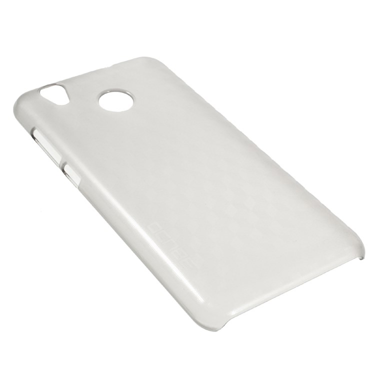Matte 3D Hexagon PC Hard Phone Case for Oukitel K7000 - Grey-6