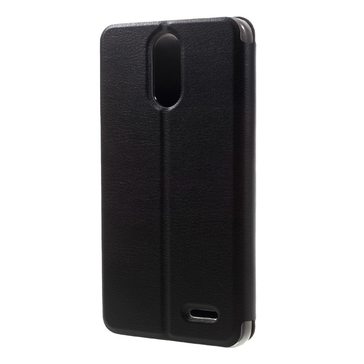 OCUBE Leather Flip Stand Phone Case for Leagoo M5 Plus - Black-2