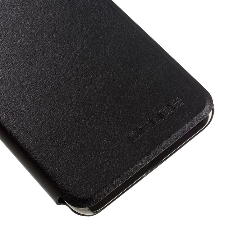 OCUBE Leather Flip Stand Phone Case for Leagoo M5 Plus - Black-7