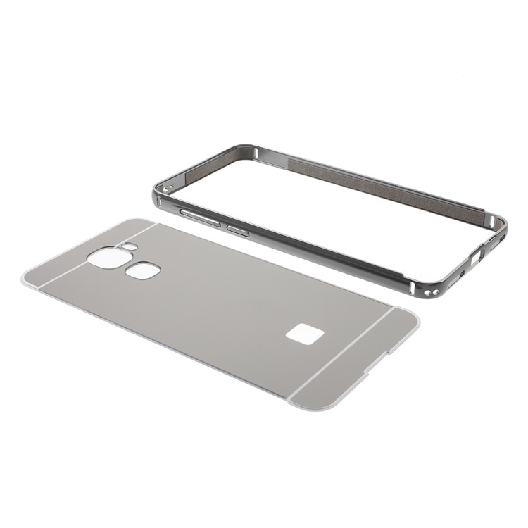 2-in-1 Slide-in Metal Frame Plastic Hard Case for LeEco Le Pro3 - Black-4