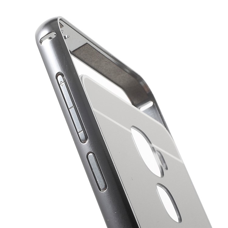 2-in-1 Slide-in Metal Frame Plastic Hard Case for LeEco Le Pro3 - Black-7
