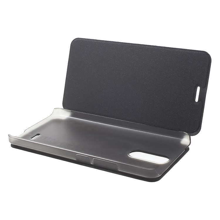 Flip Stand Leather Mobile Phone Case for Ulefone Metal - Black-5
