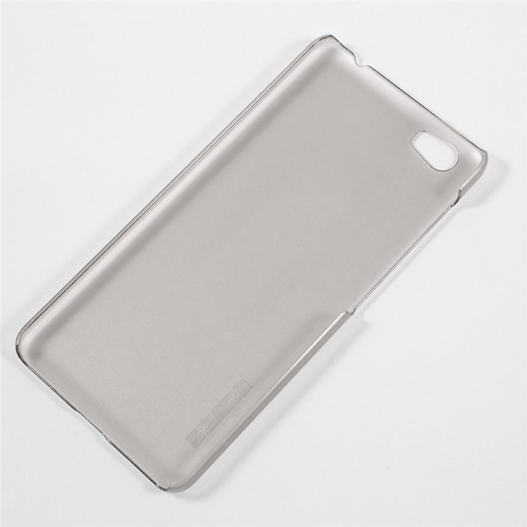 3D Hexagon Matte PC Mobile Phone Cover Case for Vernee Mars - Grey-4