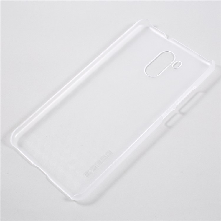 For Oukitel U15 Pro 3D Hexagon Matte PC Phone Case Cover - Transparent-2