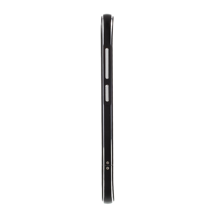 Screw Lock Aluminium Alloy Plated Bumper with Lanyard for YotaPhone 2 - Black-2