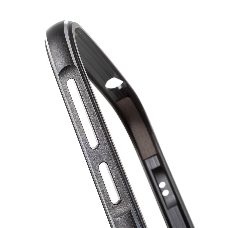 Screw Lock Aluminium Alloy Plated Bumper with Lanyard for YotaPhone 2 - Black-5