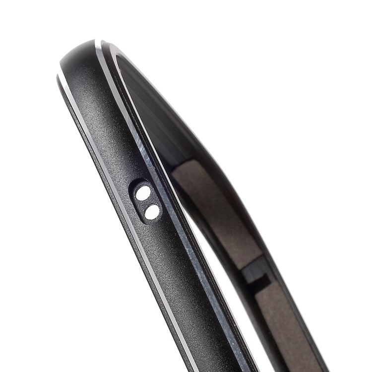Screw Lock Aluminium Alloy Plated Bumper with Lanyard for YotaPhone 2 - Black-6
