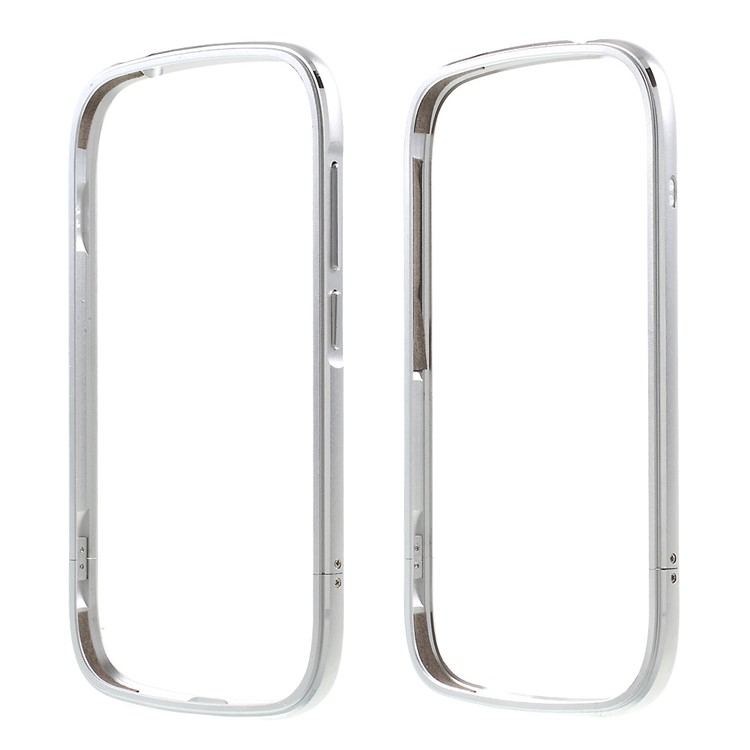 Screw Lock Aluminium Alloy Plated Bumper Phone Case for YotaPhone 2 with Lanyard - Silver-1