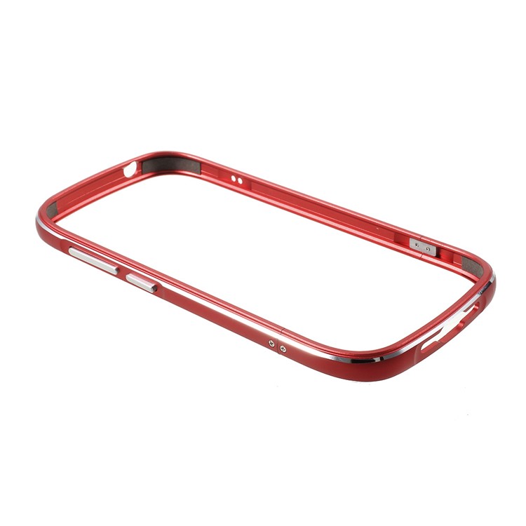 Electroplated Aluminium Alloy Bumper for YotaPhone 2 with Arc Corners - Red-3