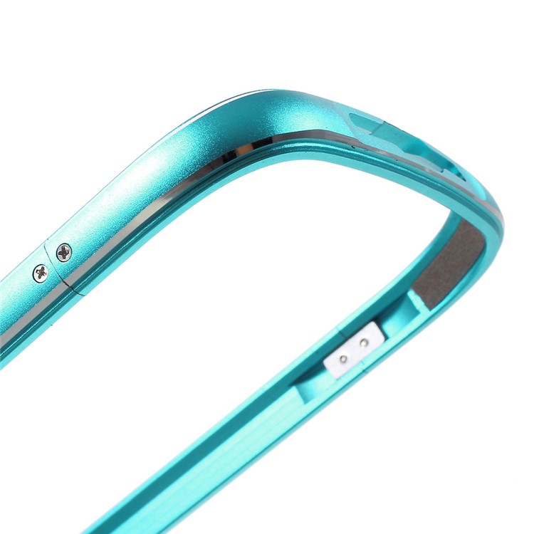Arc Corners Backless Bumper for YotaPhone 2 with Electroplated Surface - Blue-4
