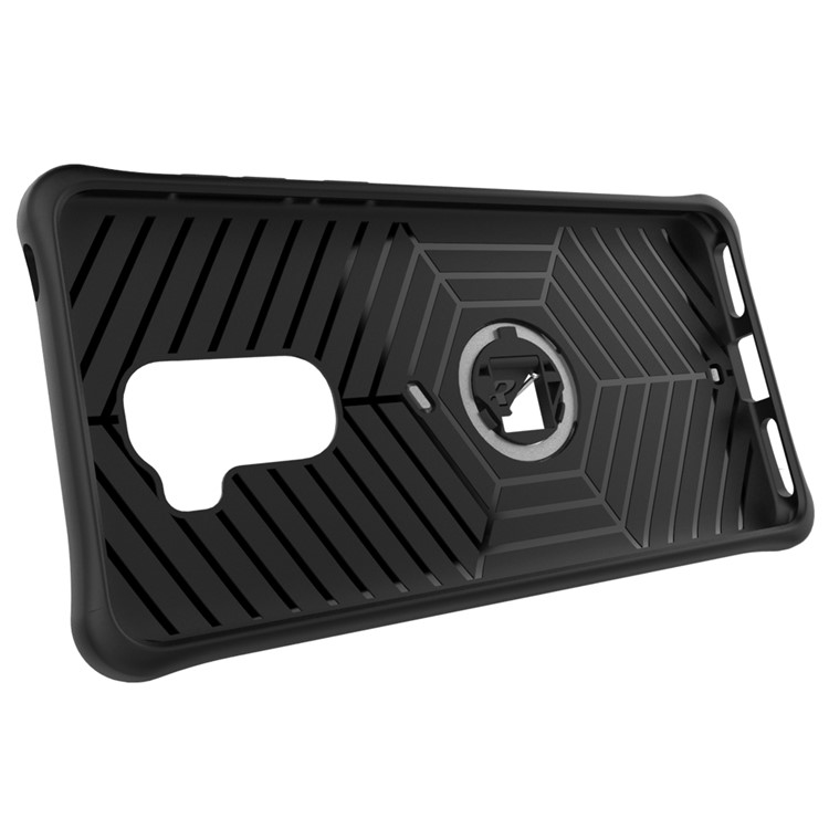 Armor PC + TPU Hybrid Phone Case with Kickstand for LeEco Le Pro3 X720 - Silver-9