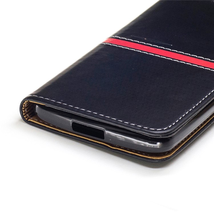 Wallet Leather Stand Case for Elephone P8000 - Black-5