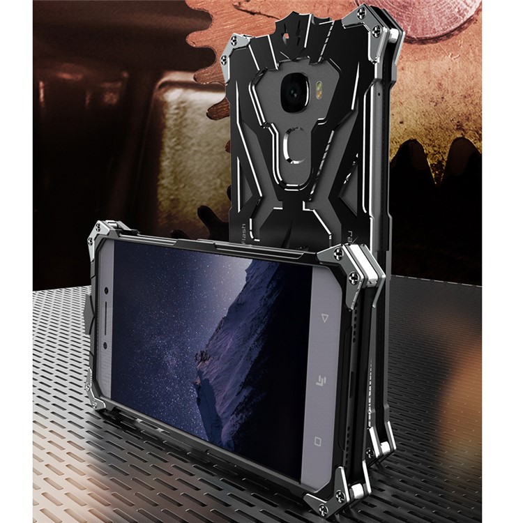 For LeEco Le Pro3 X720 Heavy Duty Aviation Aluminum Metal Armor Mobile Phone Shell - Black-3