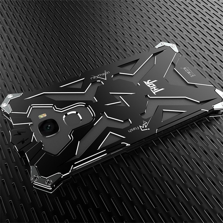For LeEco Le Pro3 X720 Heavy Duty Aviation Aluminum Metal Armor Mobile Phone Shell - Black-4