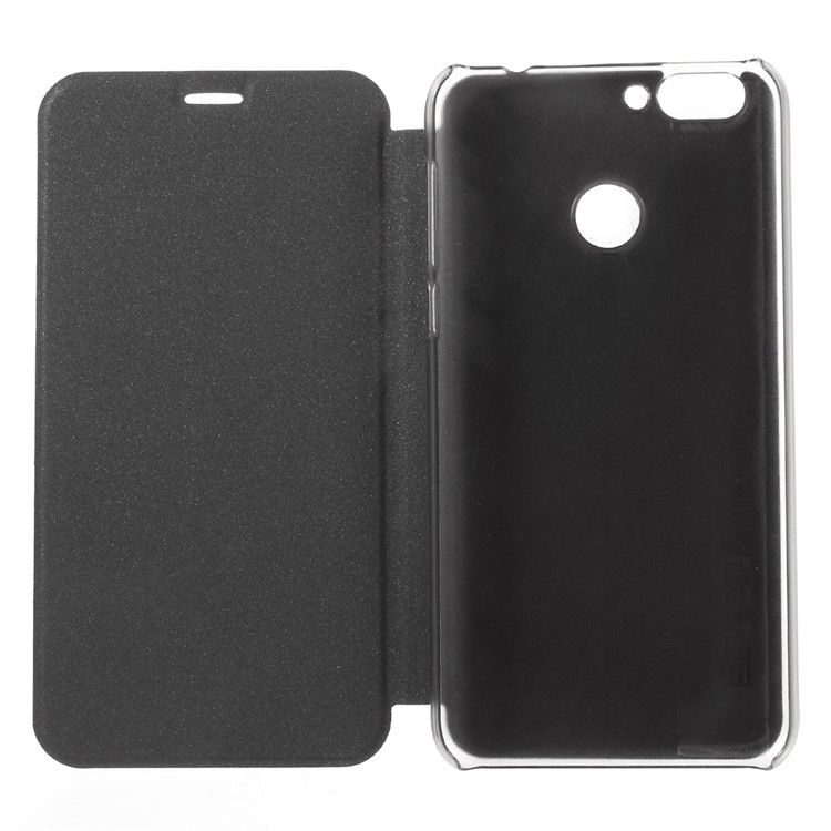 For Oukitel U20 Plus Case Folio Leather Shell - Black-6