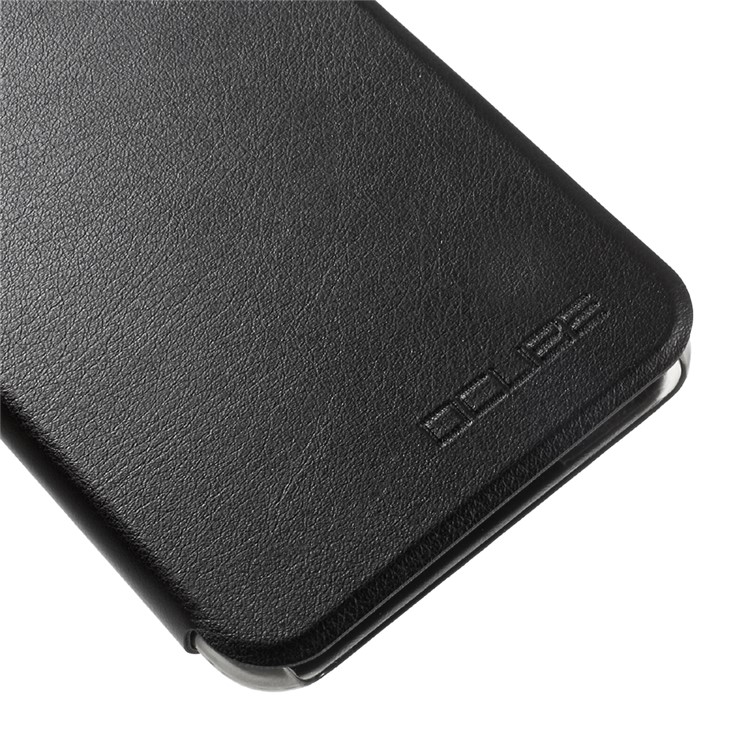 For Oukitel U20 Plus Case Folio Leather Shell - Black-7