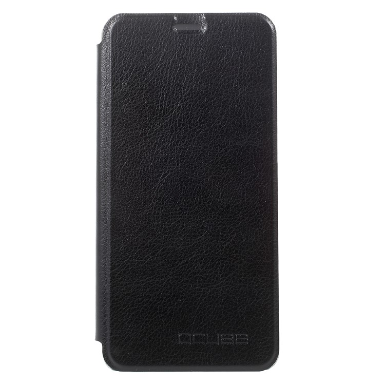 Leather Stand Case for Elephone S7 - Black-2
