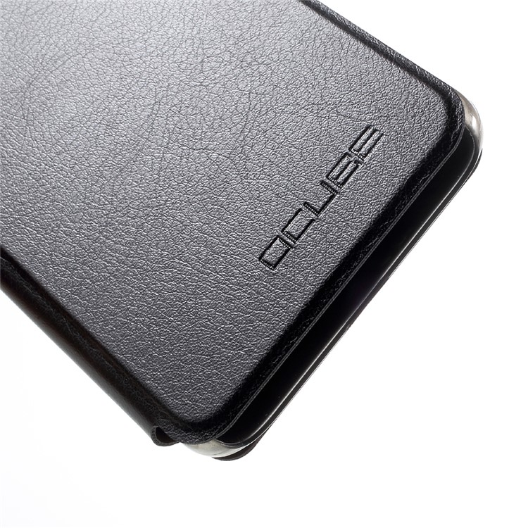 Leather Stand Case for Elephone S7 - Black-8