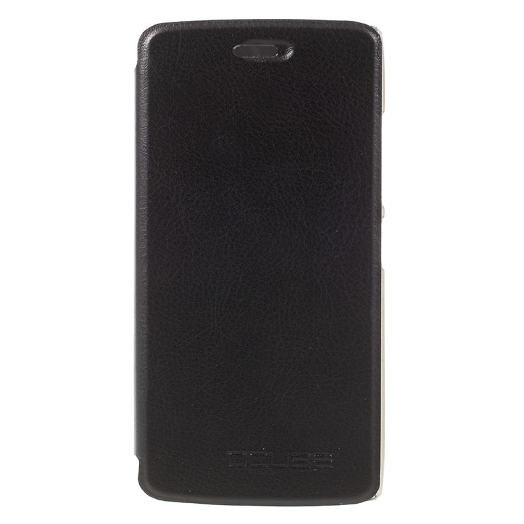 Flip Stand Leather Cell Phone Case for Bluboo Mini - Black-3