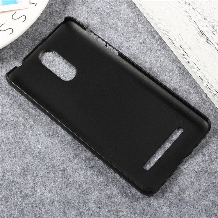 Hard Plastic Back Cell Phone Case for Leagoo M8 - Black-3