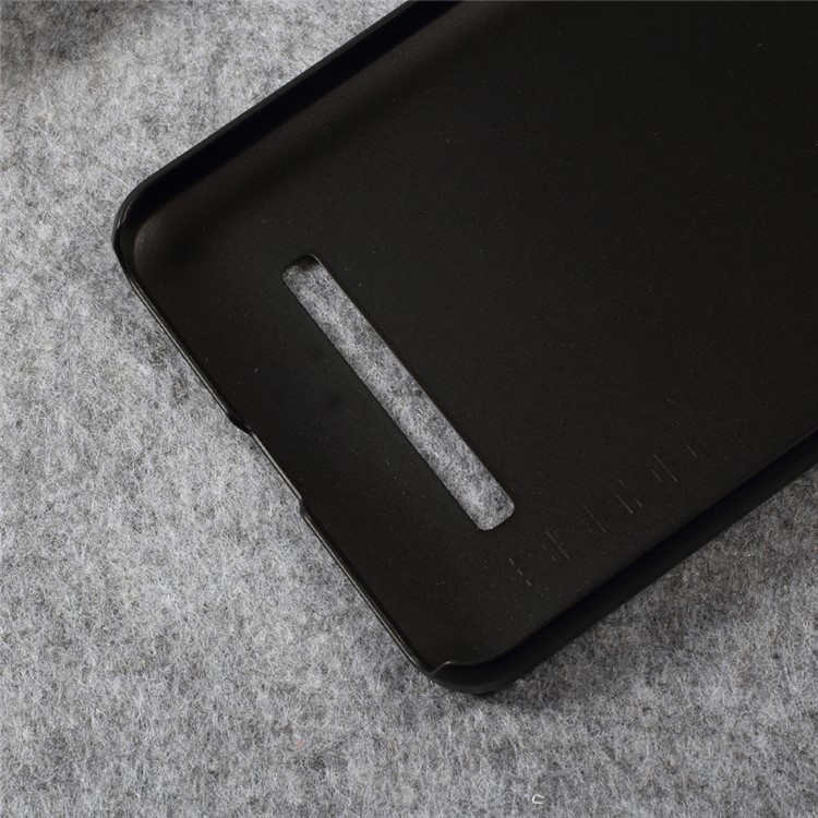 Hard Plastic Back Cell Phone Case for Leagoo M8 - Black-4