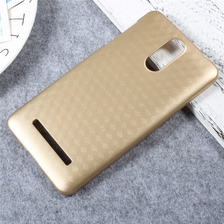 Hard Plastic Back Mobile Phone Casing for Leagoo M8 - Gold-1