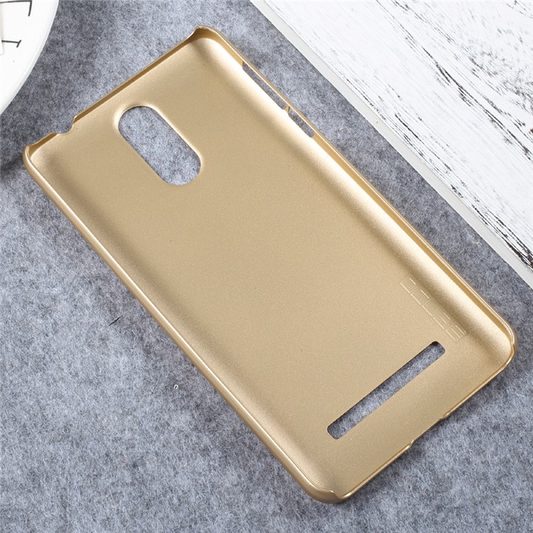 Hard Plastic Back Mobile Phone Casing for Leagoo M8 - Gold-2