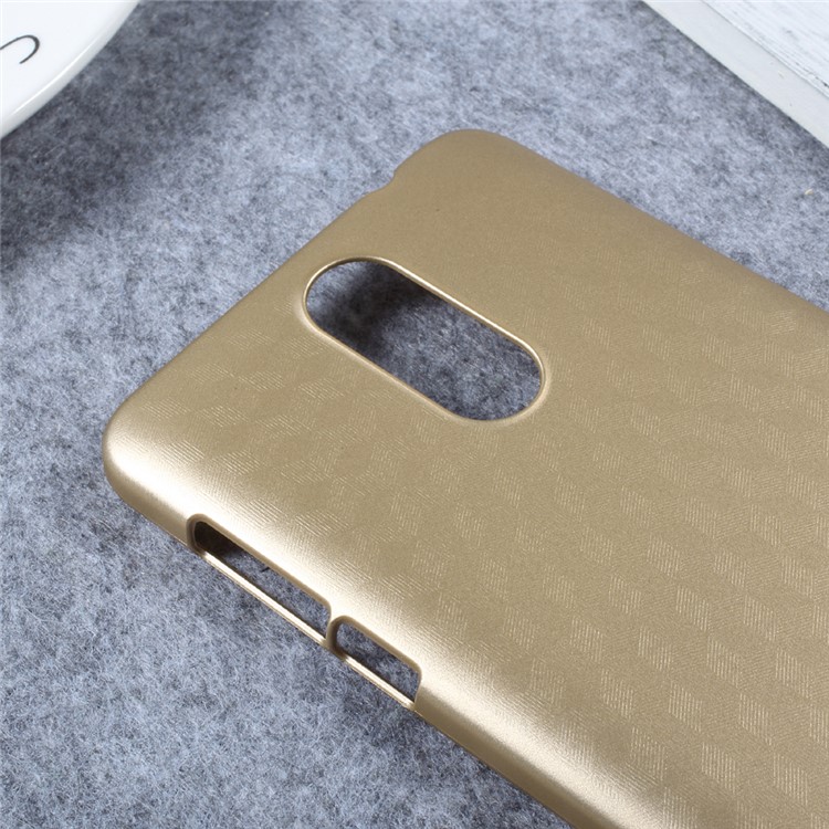 Hard Plastic Back Mobile Phone Casing for Leagoo M8 - Gold-4
