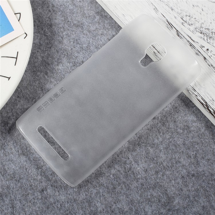 Quadrangle Pattern Hard Plastic Case for Bluboo Mini - Transparent-1