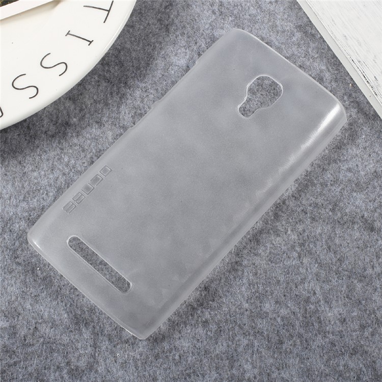 Quadrangle Pattern Hard Plastic Case for Bluboo Mini - Transparent-2