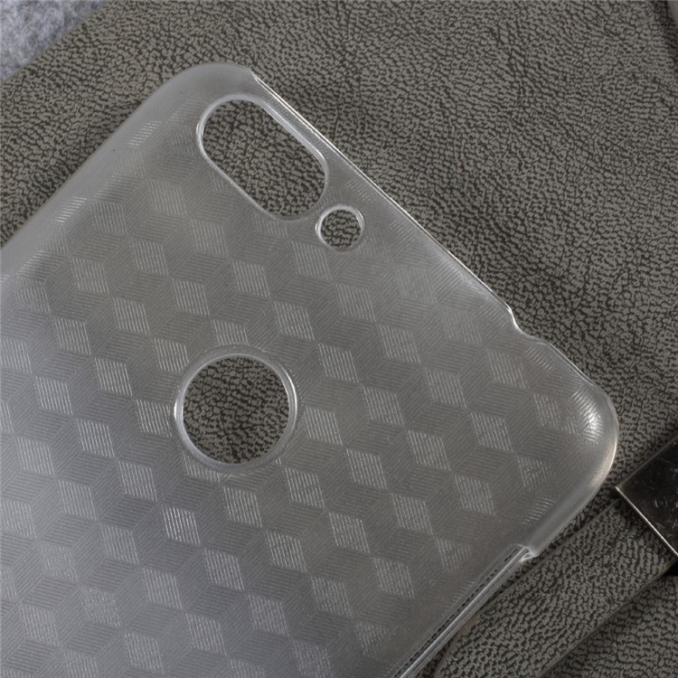 Geometric Pattern Hard PC Case for Oukitel U20 Plus - Transparent-4