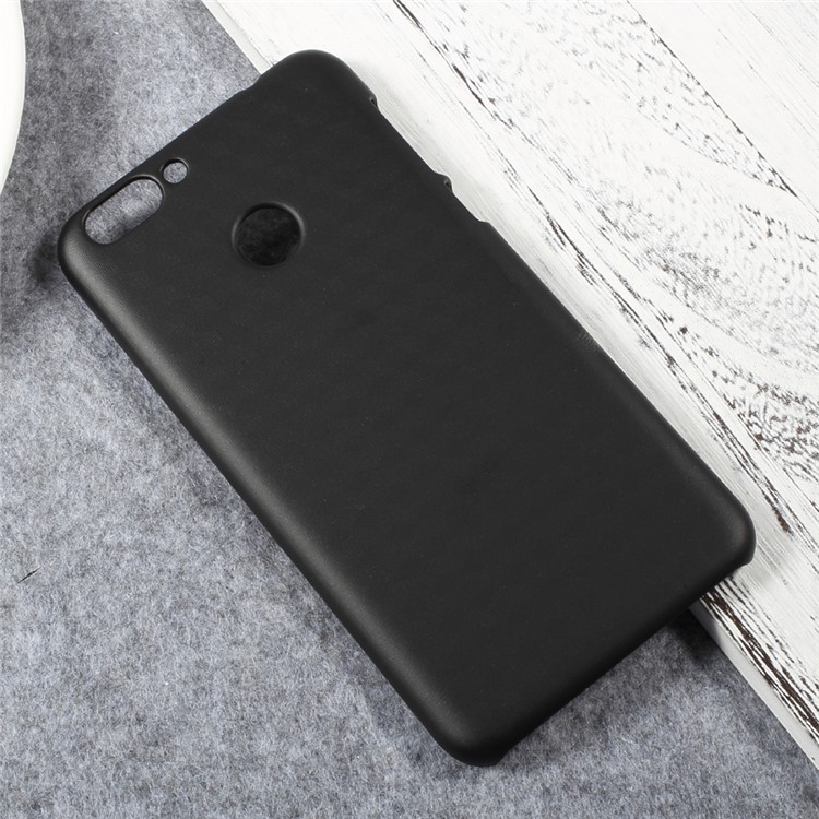 Hard Plastic Back Cell Phone Case for Oukitel U20 Plus - Black-3