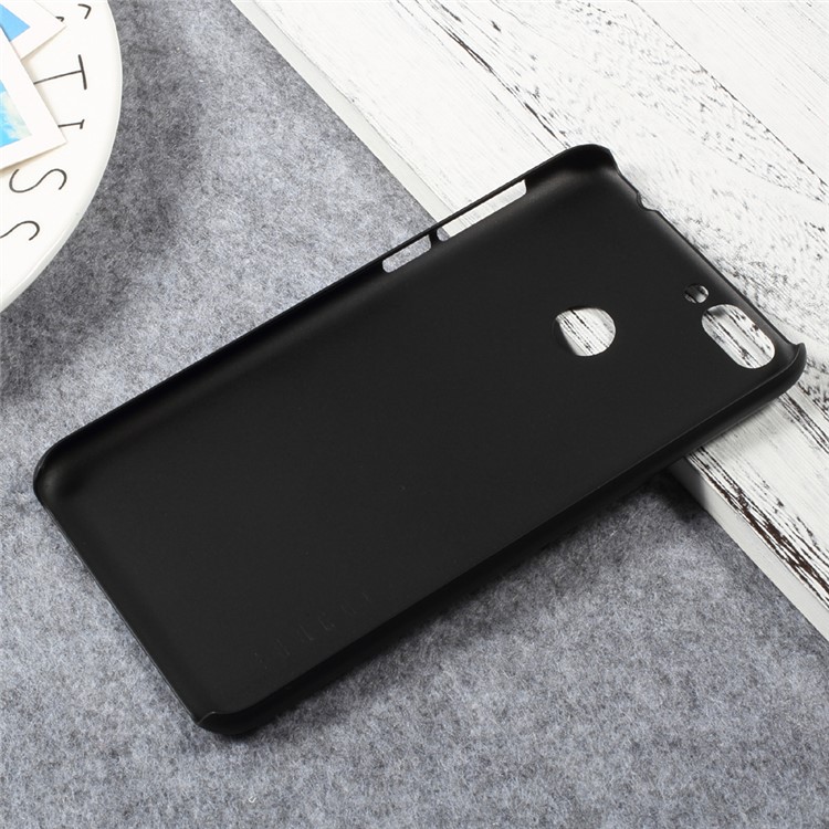 Hard Plastic Back Cell Phone Case for Oukitel U20 Plus - Black-4