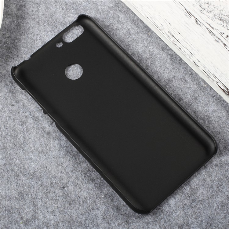 Hard Plastic Back Cell Phone Case for Oukitel U20 Plus - Black-5