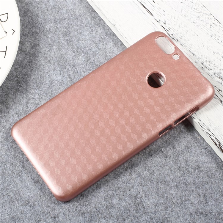 Hard Plastic Back Cell Phone Cover for Oukitel U20 Plus - Rose Gold-1