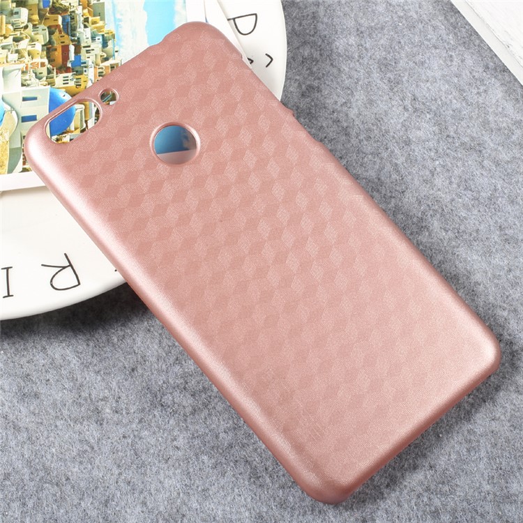 Hard Plastic Back Cell Phone Cover for Oukitel U20 Plus - Rose Gold-2